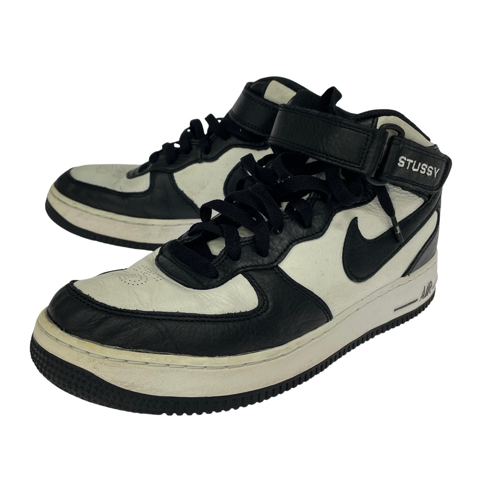 シューズ Stussy Air Force 1 Mid DJ7840-002 26.5cm (US8 1/2 UK8 EU43)