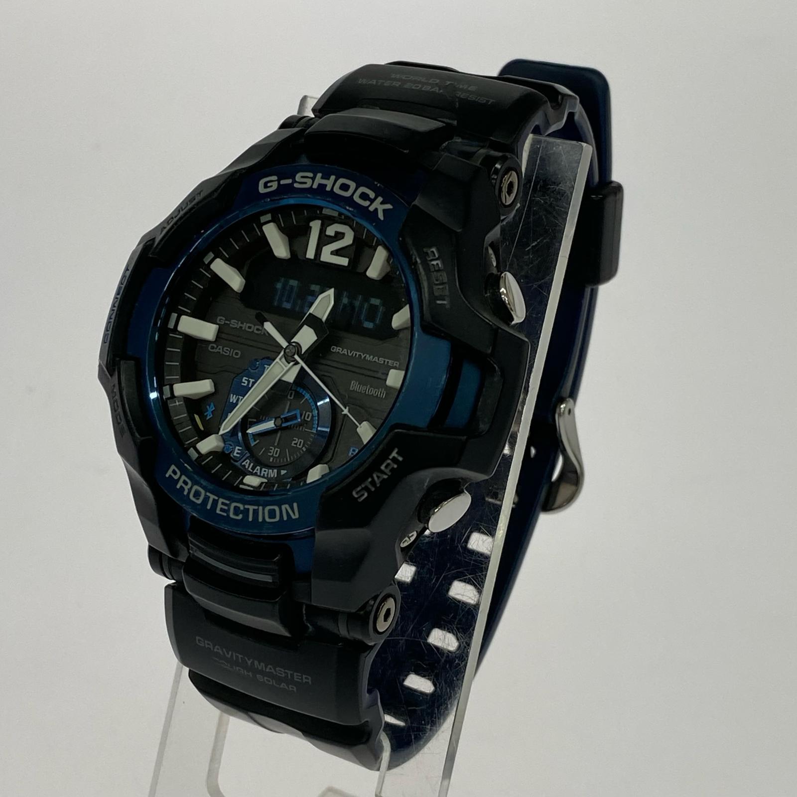 腕時計 タフソーラー腕時計 GR-B100 ブラック