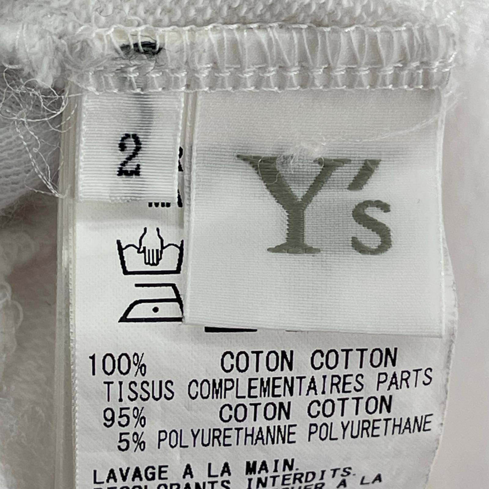 半袖Tシャツ Y`s S/S Tee WHT (2) ホワイト