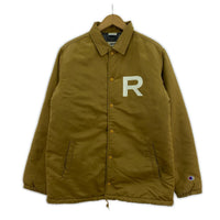 ジャケット ×RON HERMAN ナイロンジャケット (S)ベージュ S ベージュ