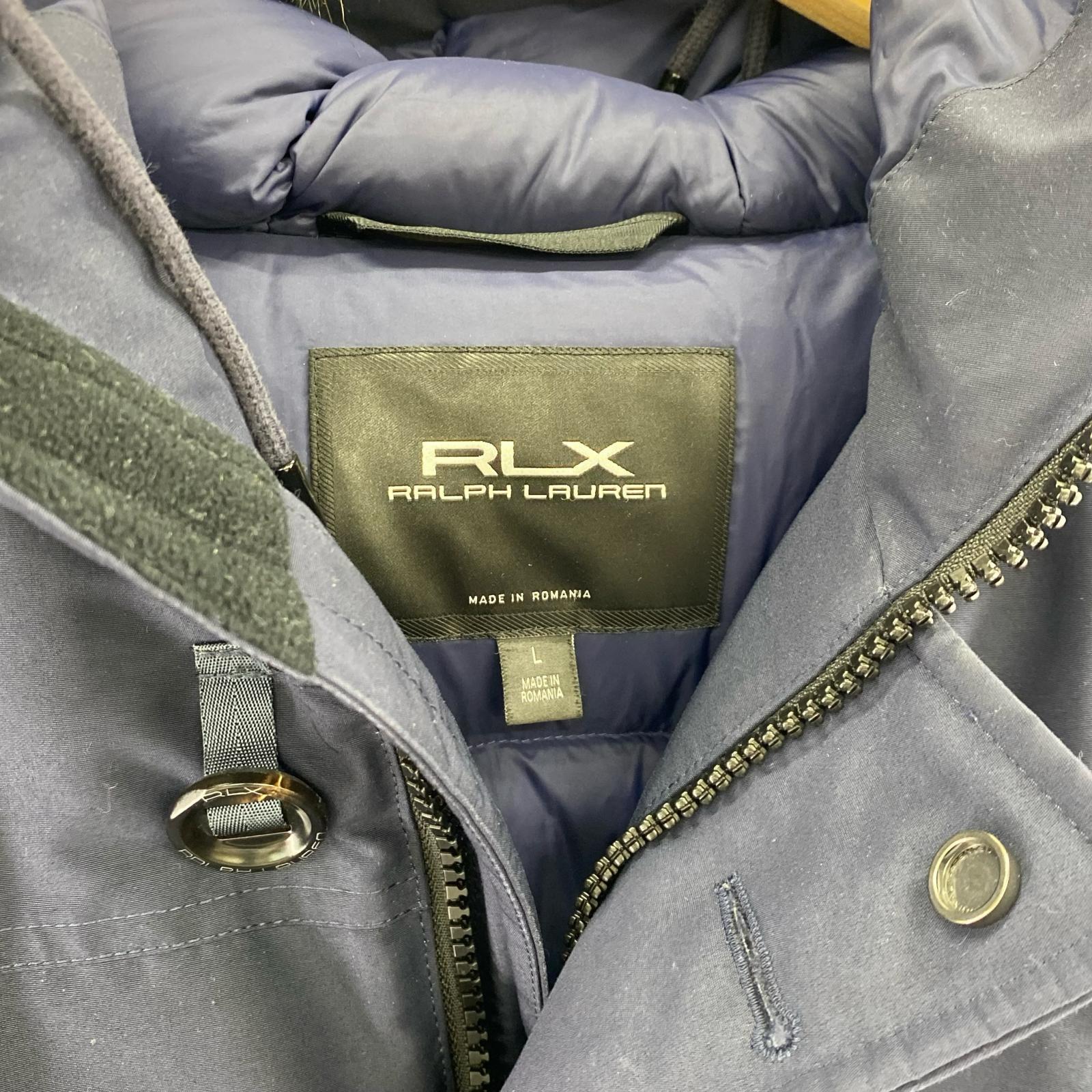 ダウンジャケット RLX ネイビー (L) L