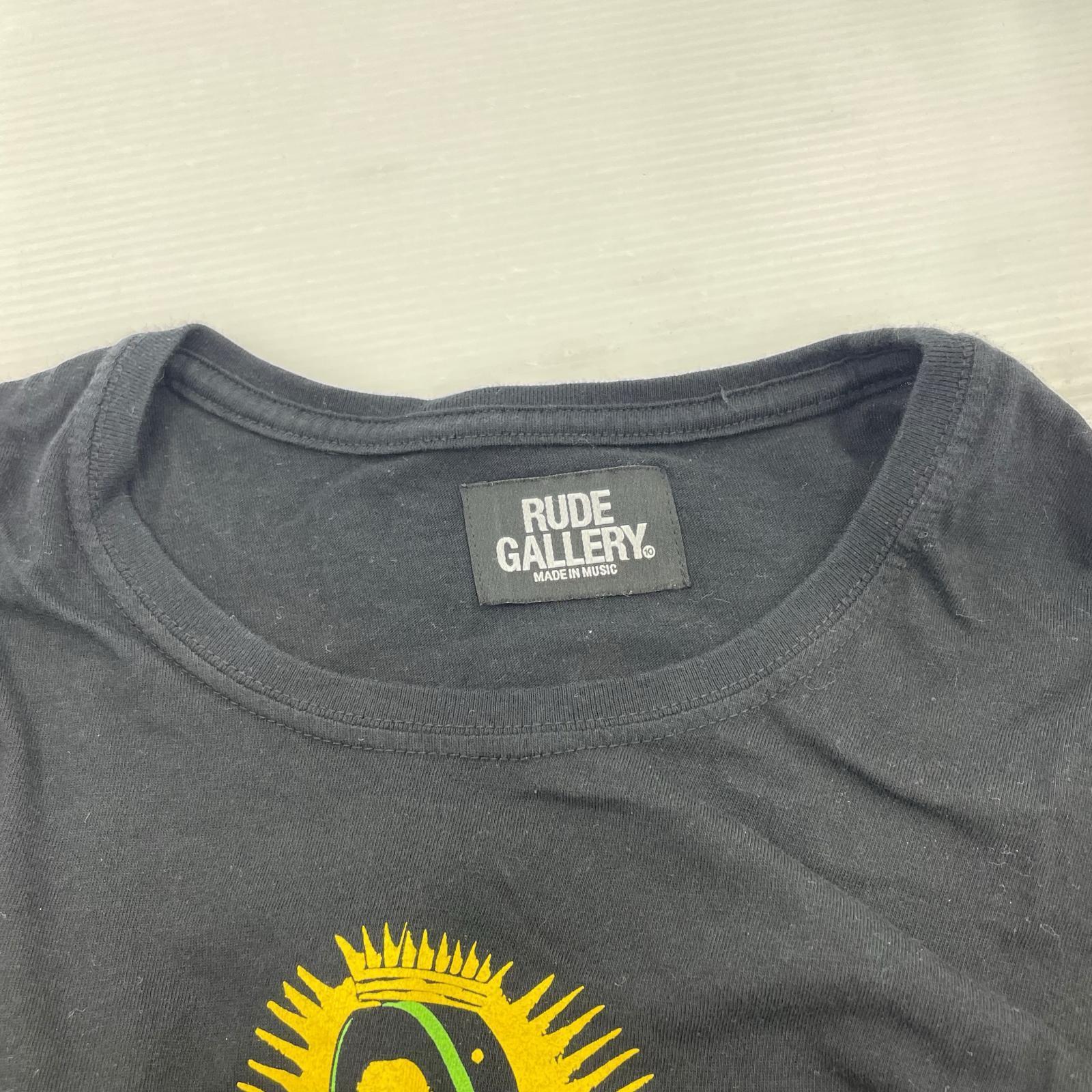 半袖Tシャツ プリントTee ブラック S ブラック