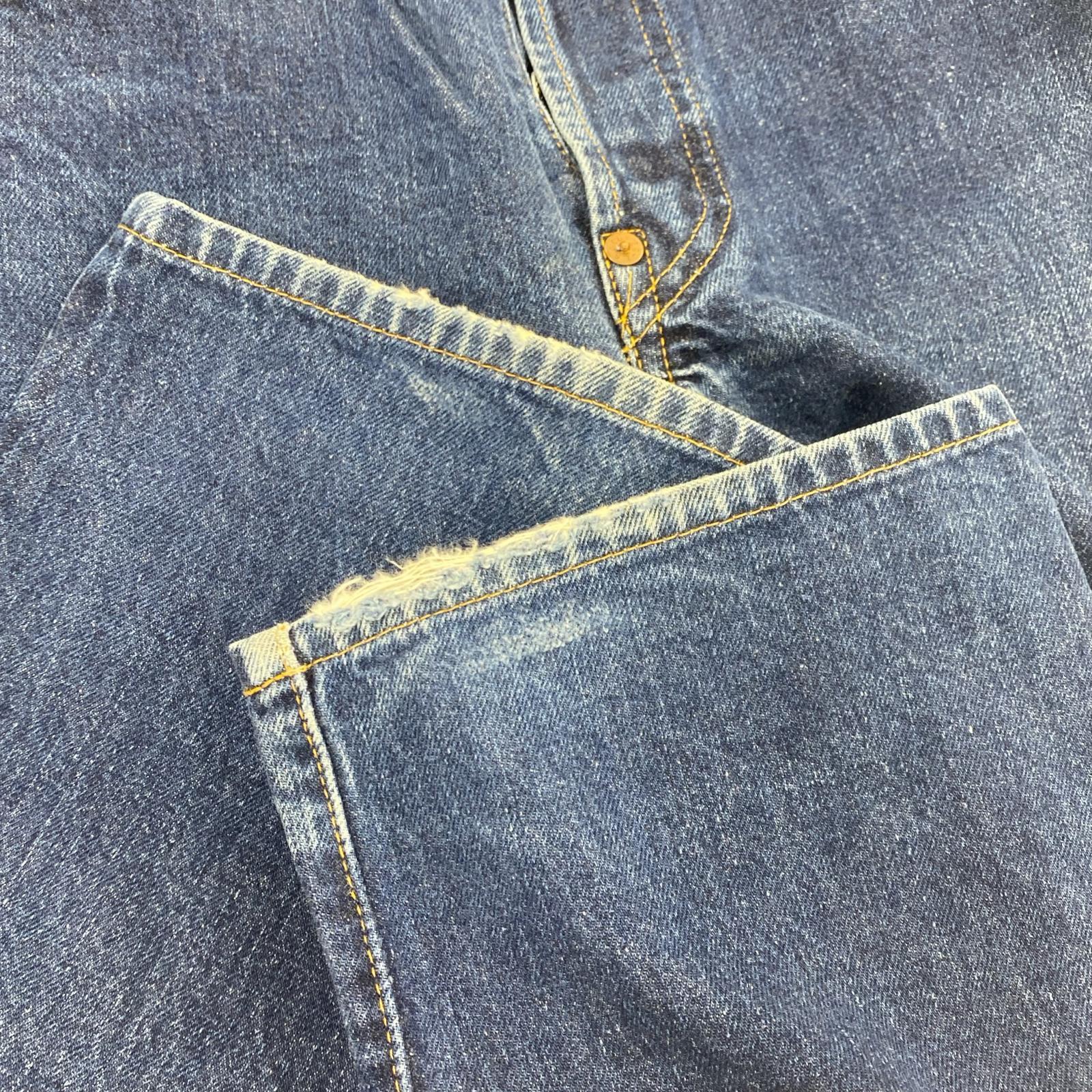 デニムパンツ 90s 201XX ビッグE 米国製 30 ブルー