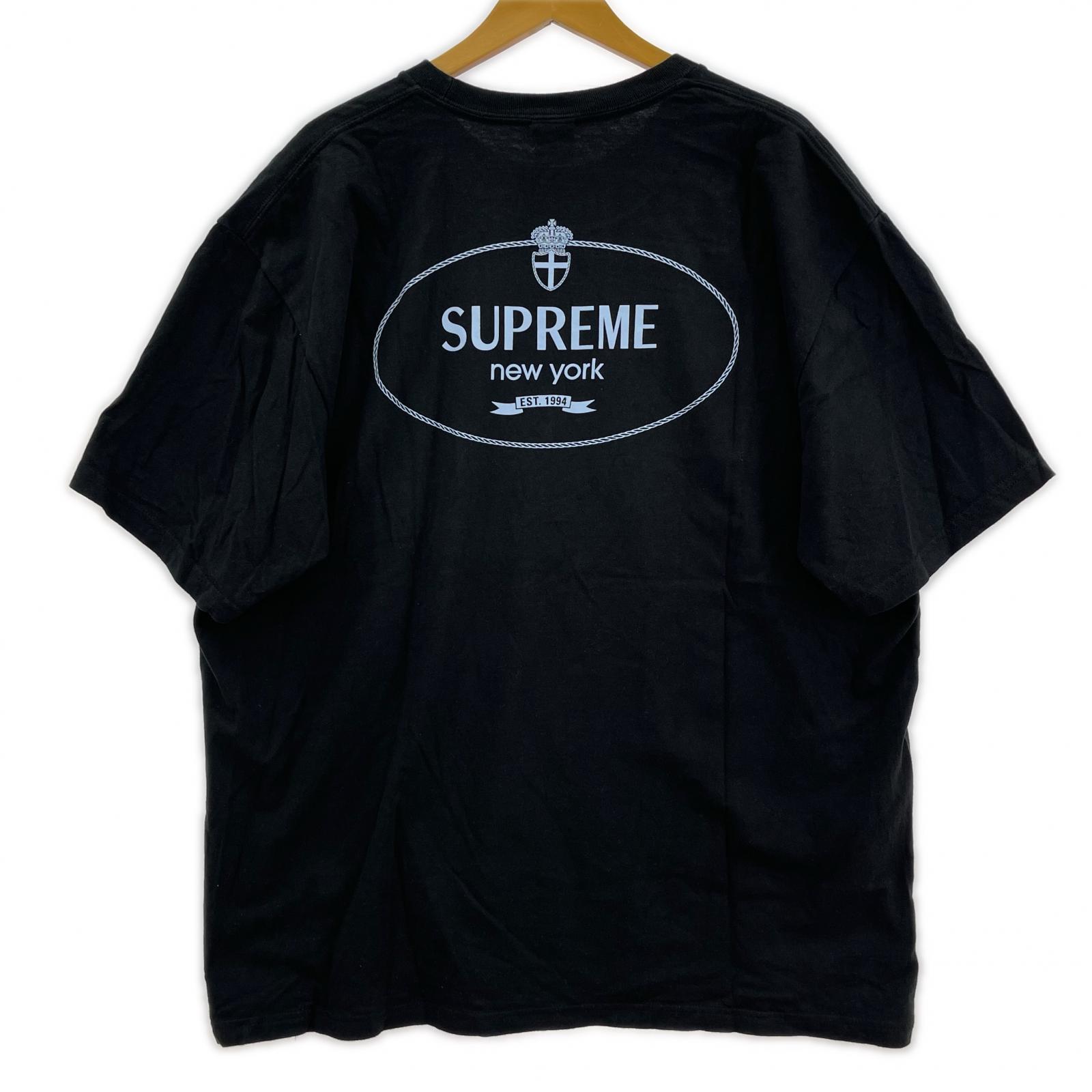 半袖シャツ Supreme 24AW Supreme Crest Tee 黒 (XL) ブラック