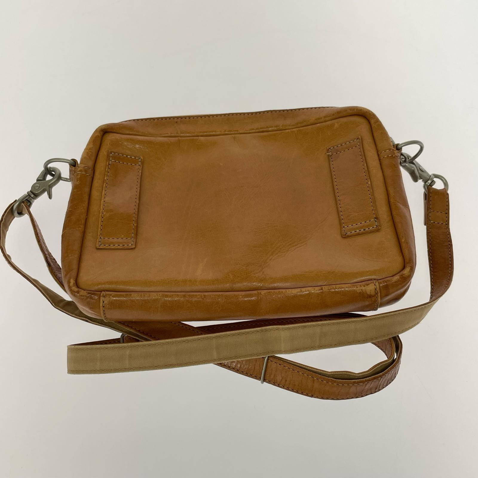 ショルダーバッグ PORTER TOKYO レザーショルダーバッグ ブラウン