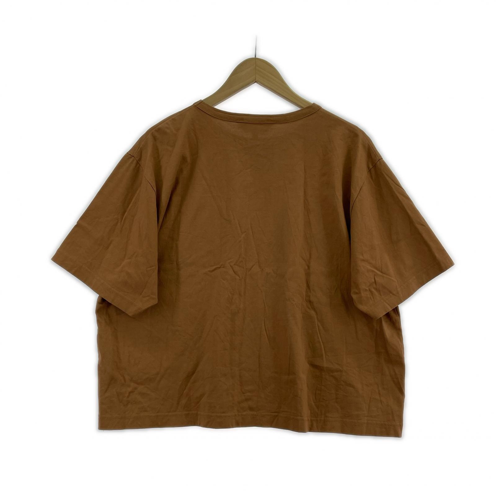 半袖Tシャツ ロゴTee/BRW 38 ブラウン