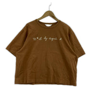 半袖Tシャツ ロゴTee/BRW 38 ブラウン