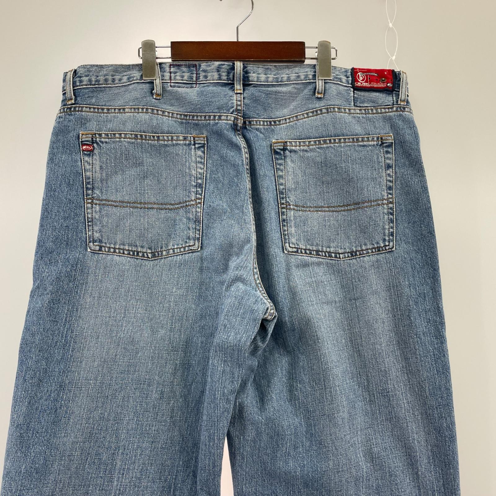 デニムパンツ 90s バギーデニム 40 ブルー