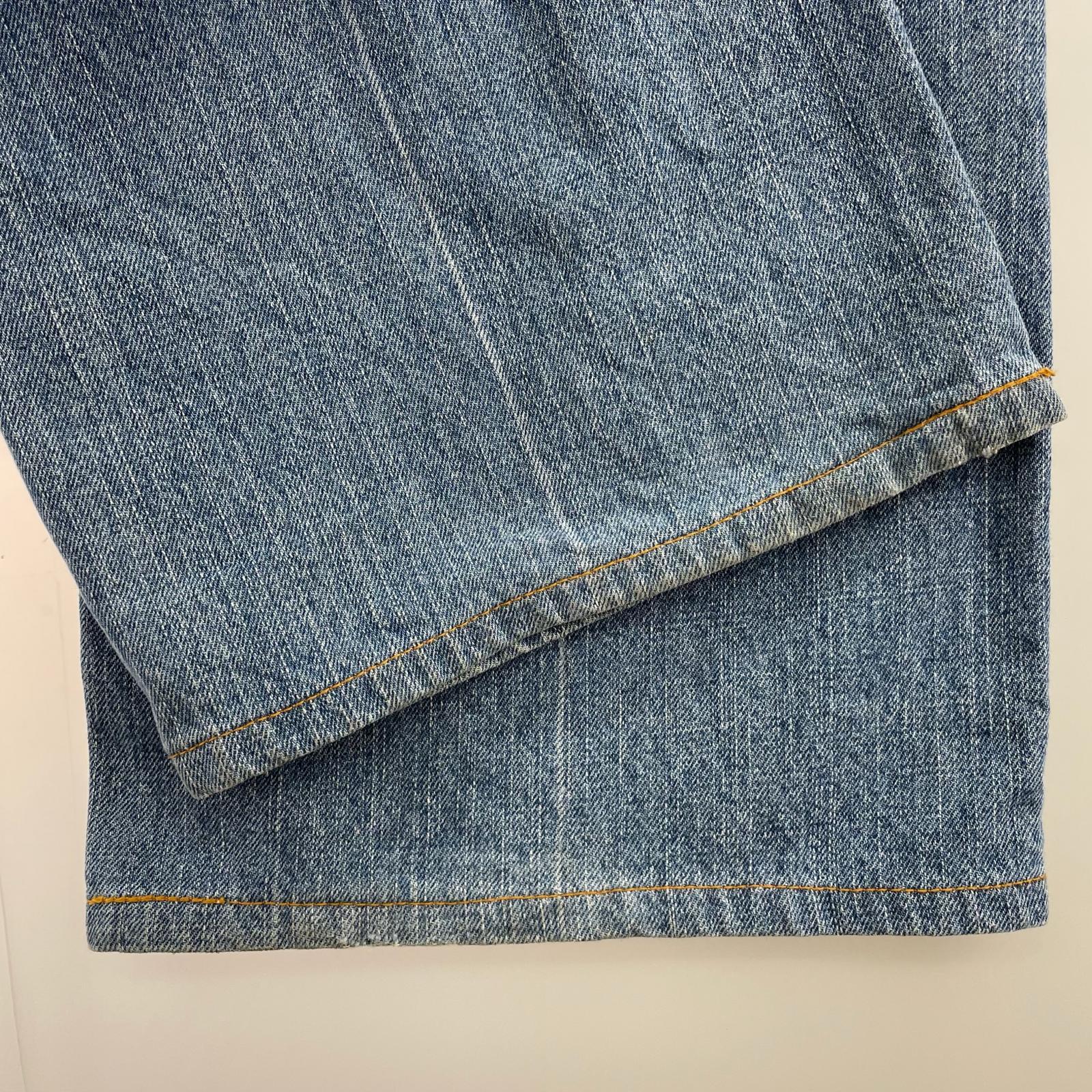 デニムパンツ 90s バギーデニム 40 ブルー