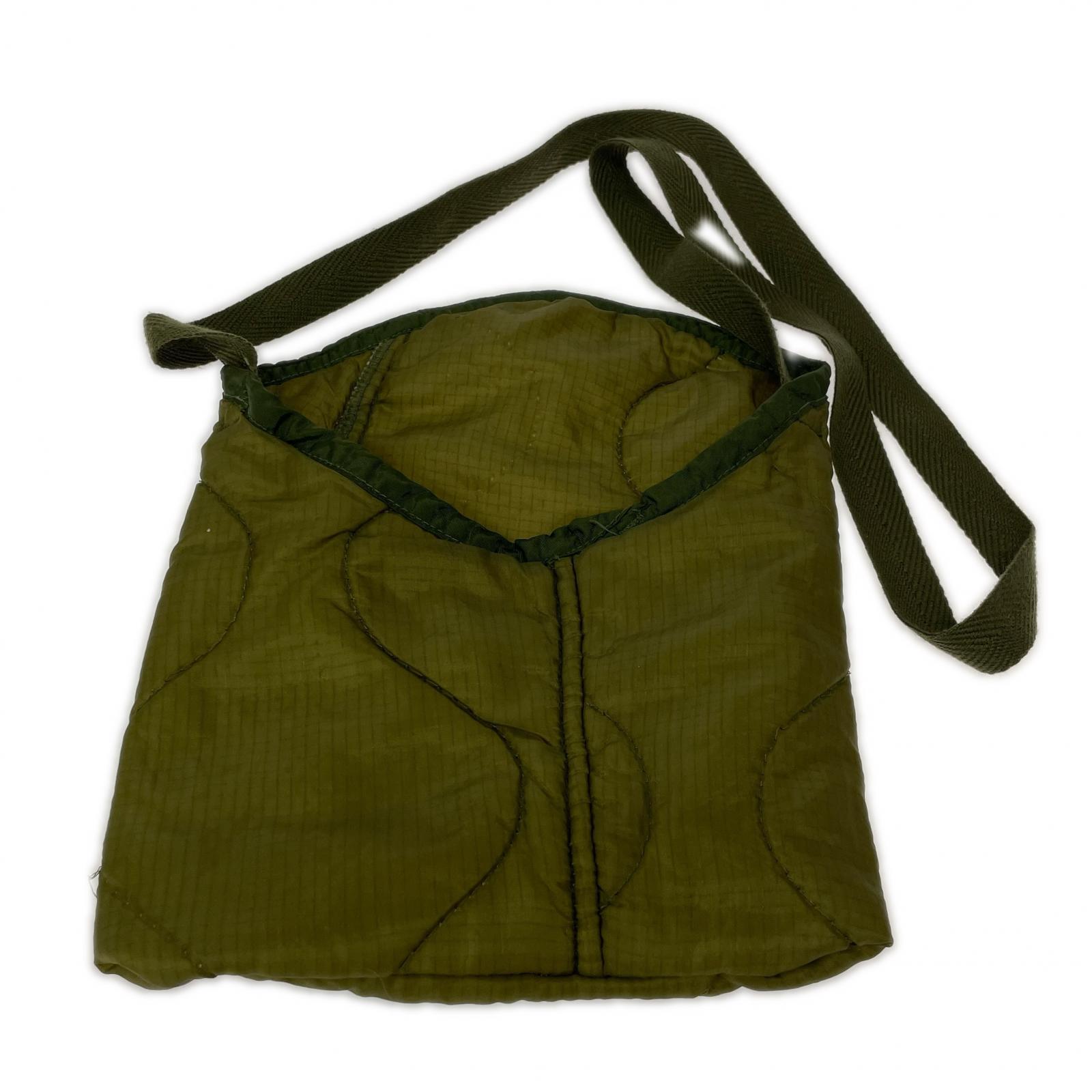 ショルダーバッグ U.S.ARMY キルティングリメイクバッグ カーキ カーキ