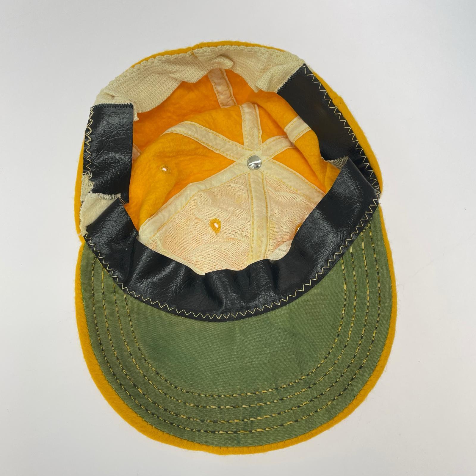 キャップ 60s ウールキャップ 黄 イエロー