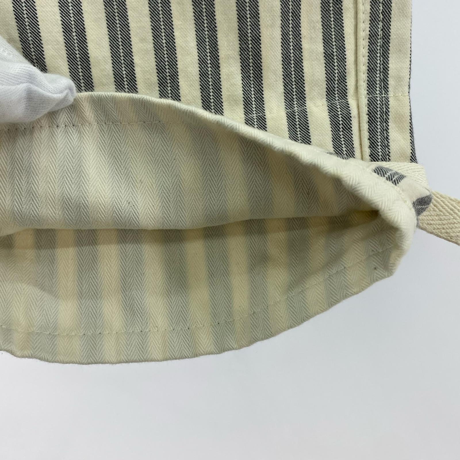 その他ボトムス × HERVIER PRODUCTIONS S.A. 20SS ストライプワークパンツ ホワイト