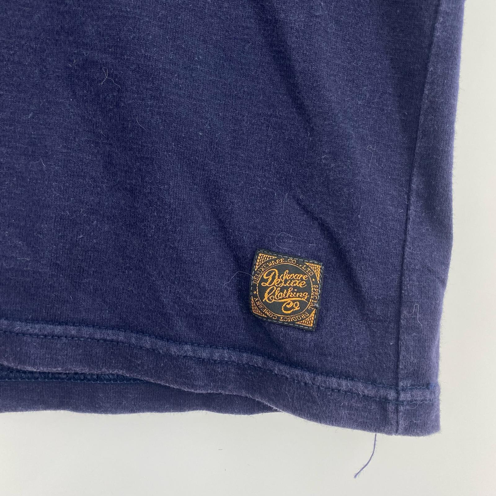 半袖Tシャツ Deluxewear/BRG-19A/紺 L ネイビー