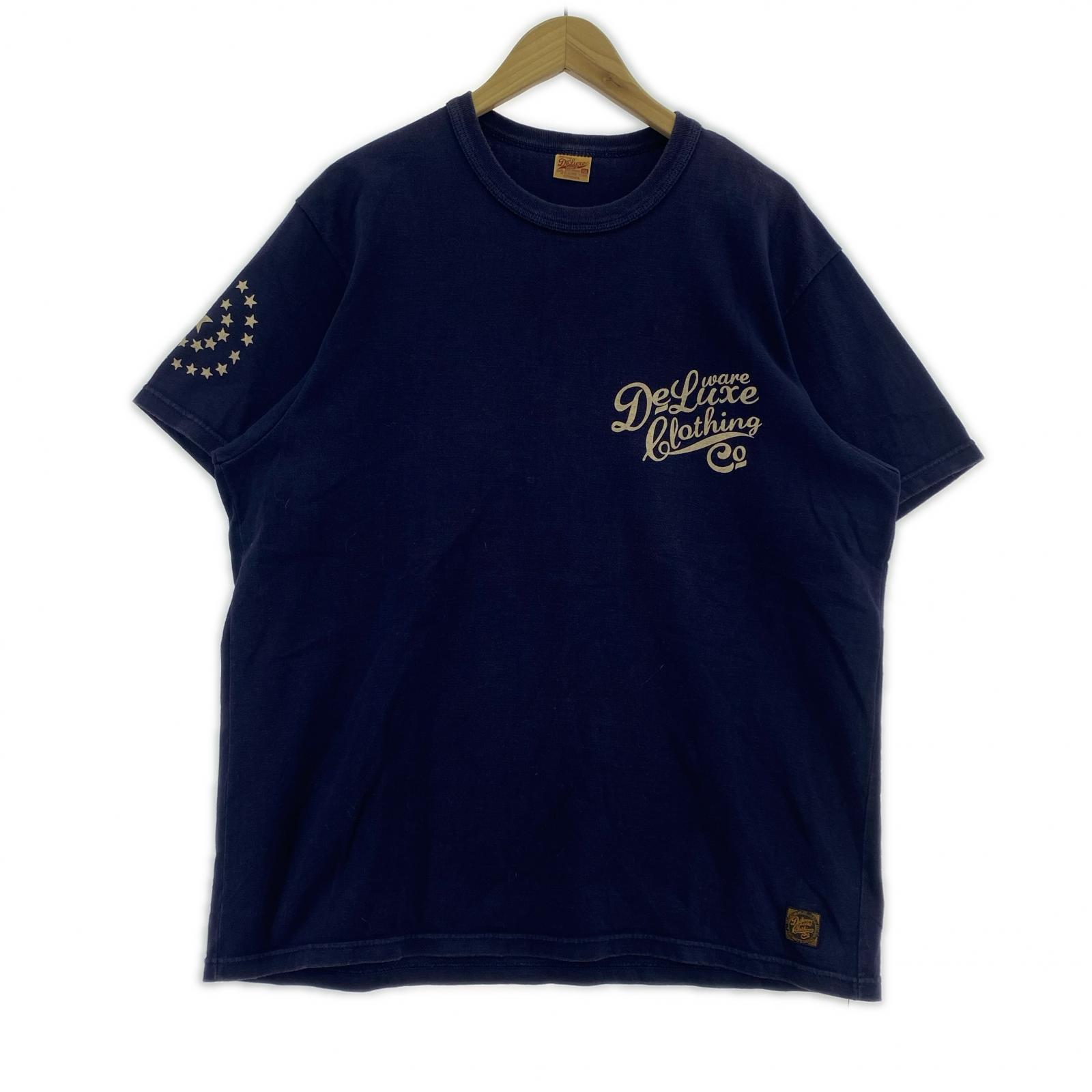 半袖Tシャツ Deluxewear/BRG-19A/紺 L ネイビー