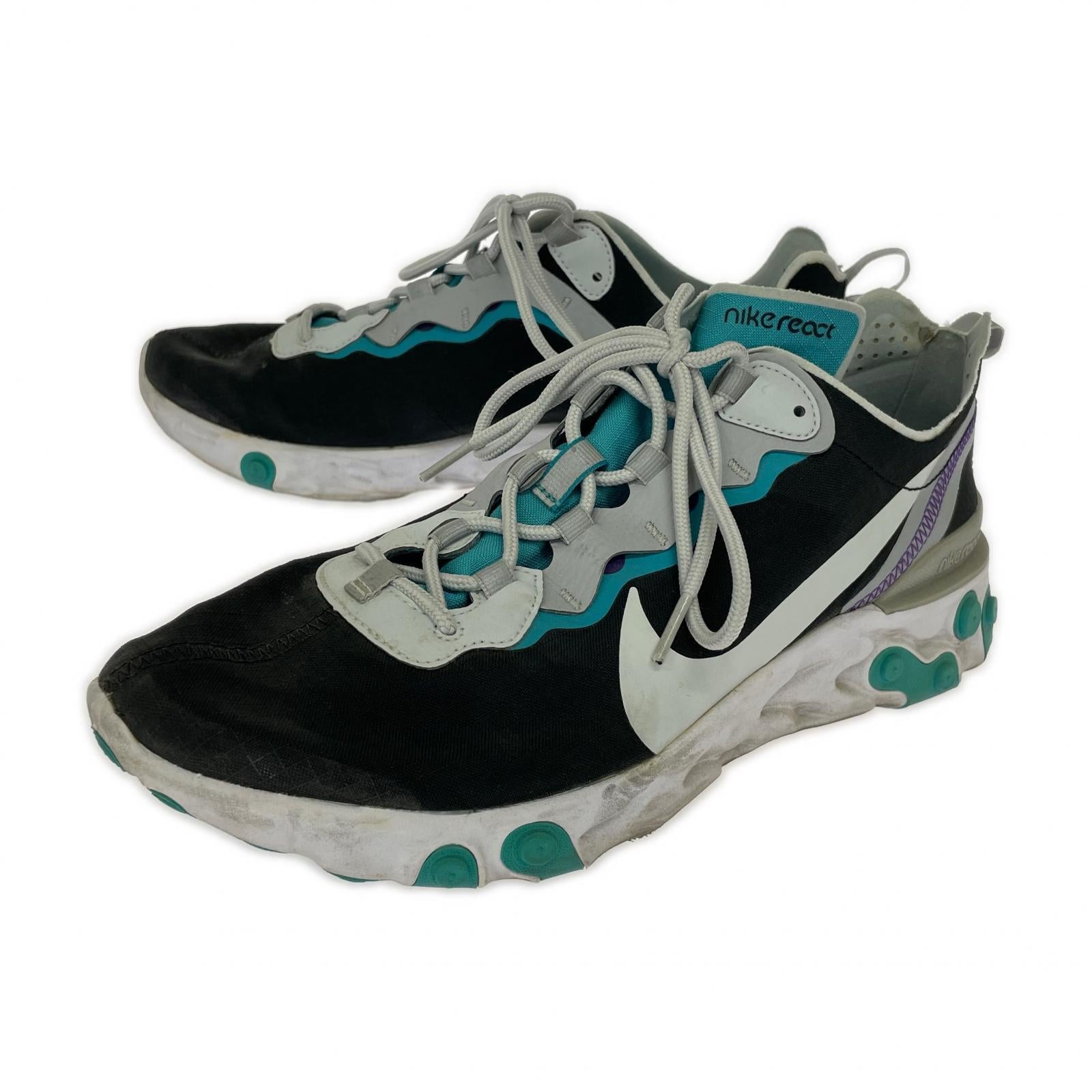 スニーカー REACT ELEMENT 55 SE リアクトエレメント (28㎝) 28cm (US10 UK9 1/2 EU46) ブラック