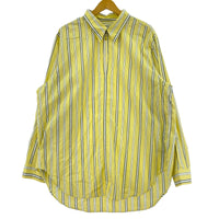 長袖シャツ Marvine Pontiak Shirt Makers/スキッパー/イエロー