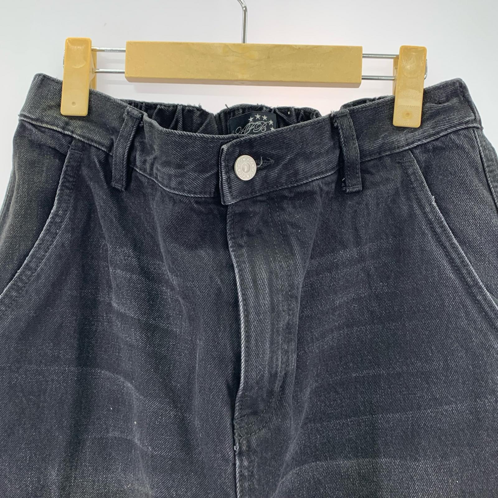 ショートパンツ AFB BAGGY CARGO SHORTS(L) L ブラック