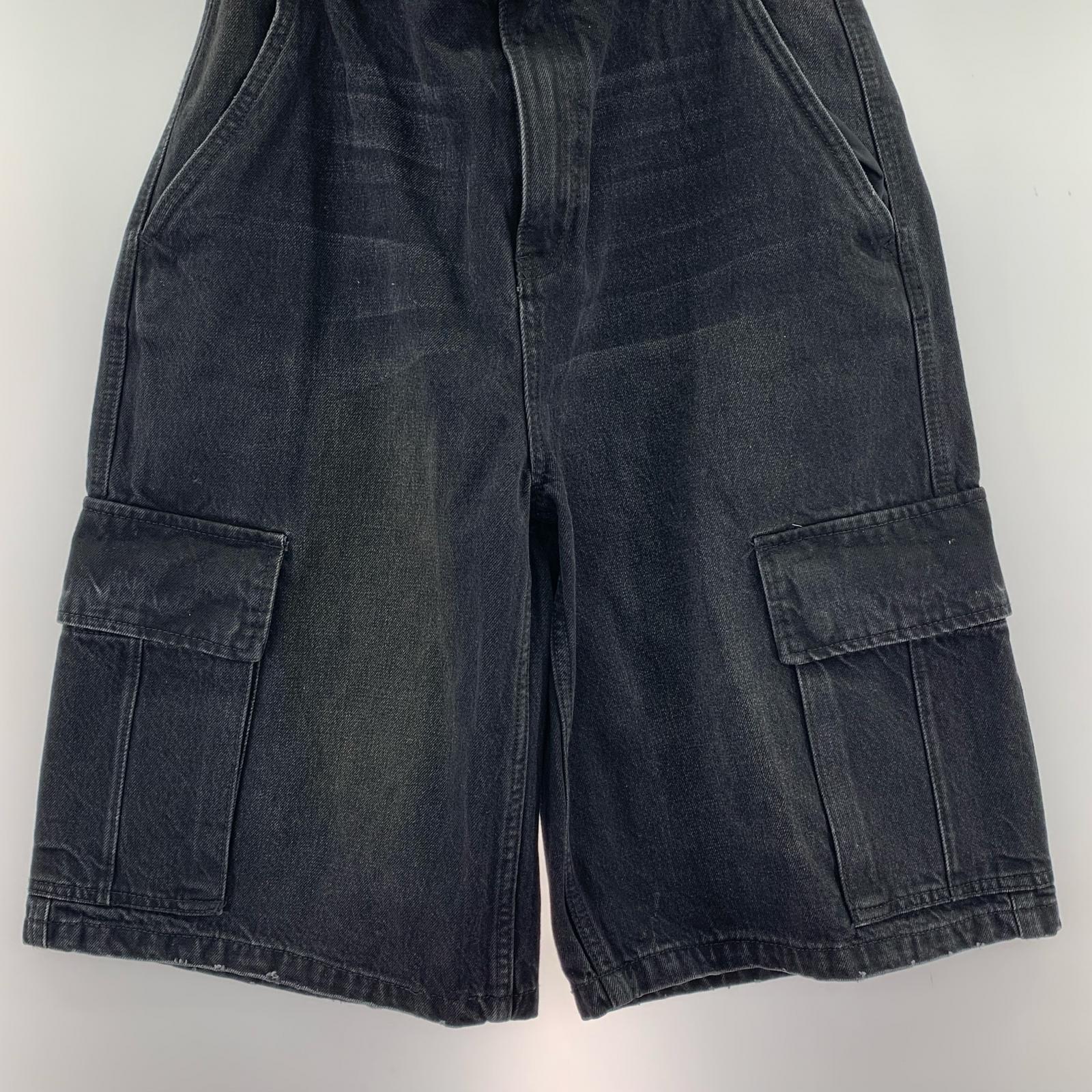 ショートパンツ AFB BAGGY CARGO SHORTS(L) L ブラック