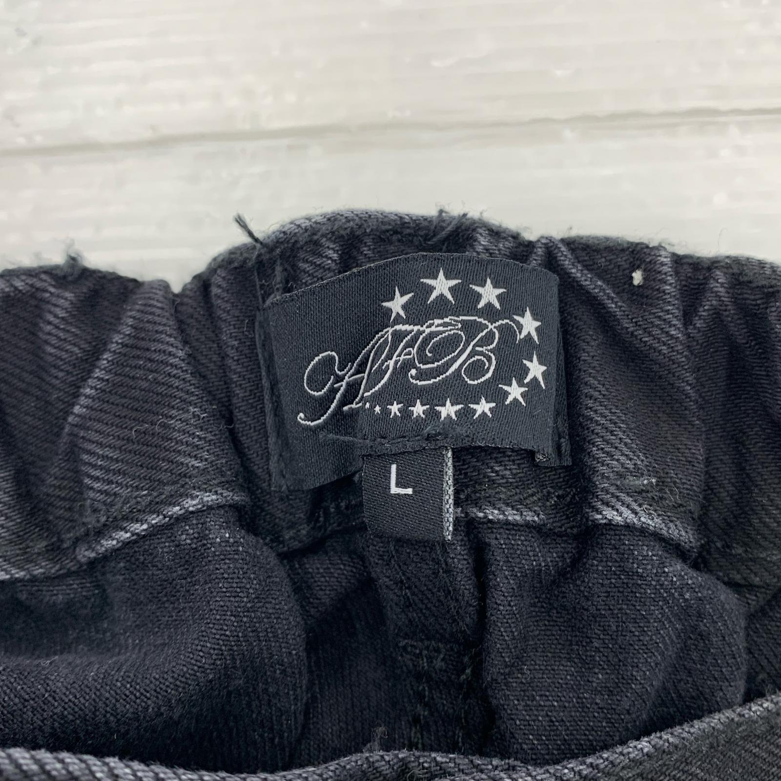 ショートパンツ AFB BAGGY CARGO SHORTS(L) L ブラック