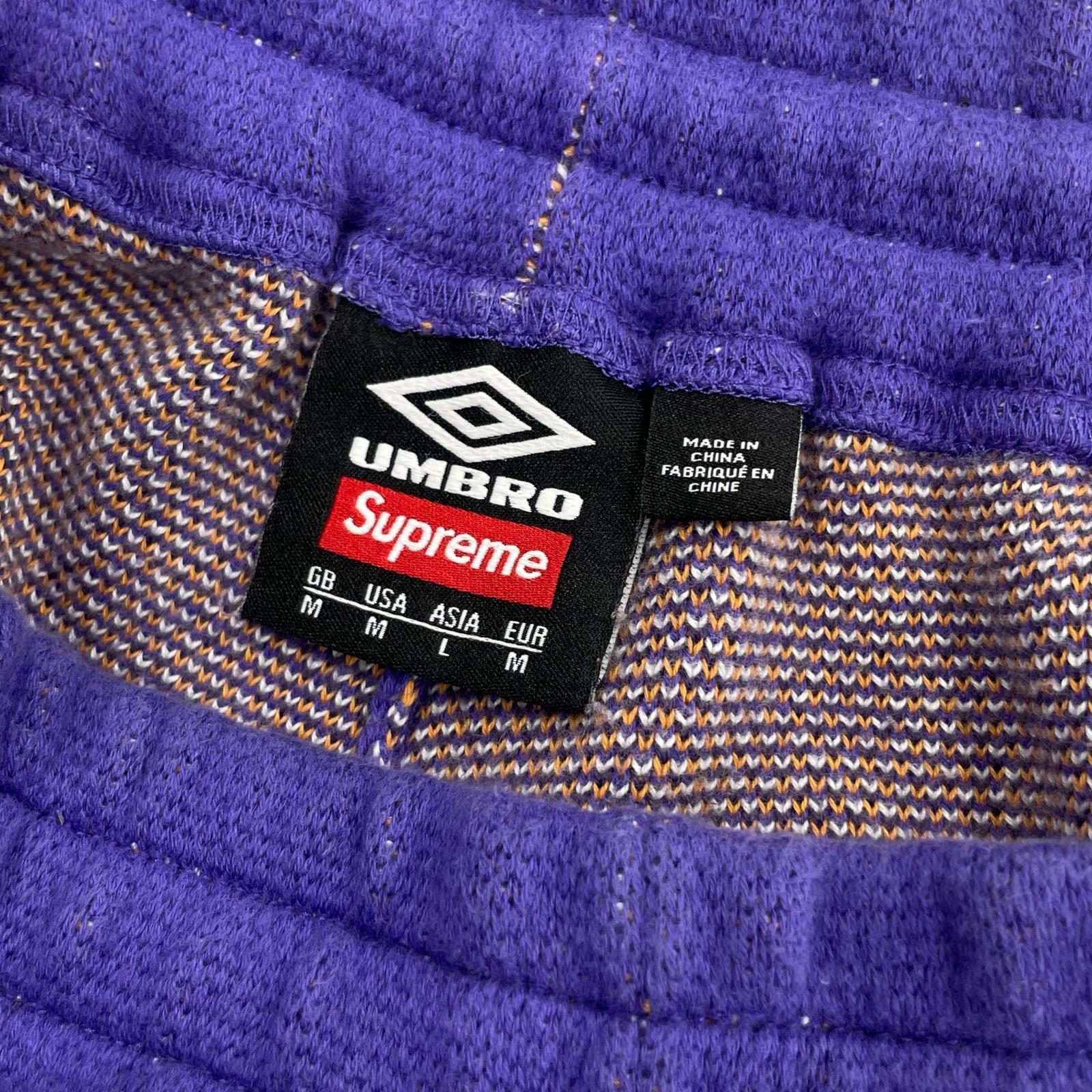 ショートパンツ SUPREME×UMBRO SOCCER パンツ L パープル