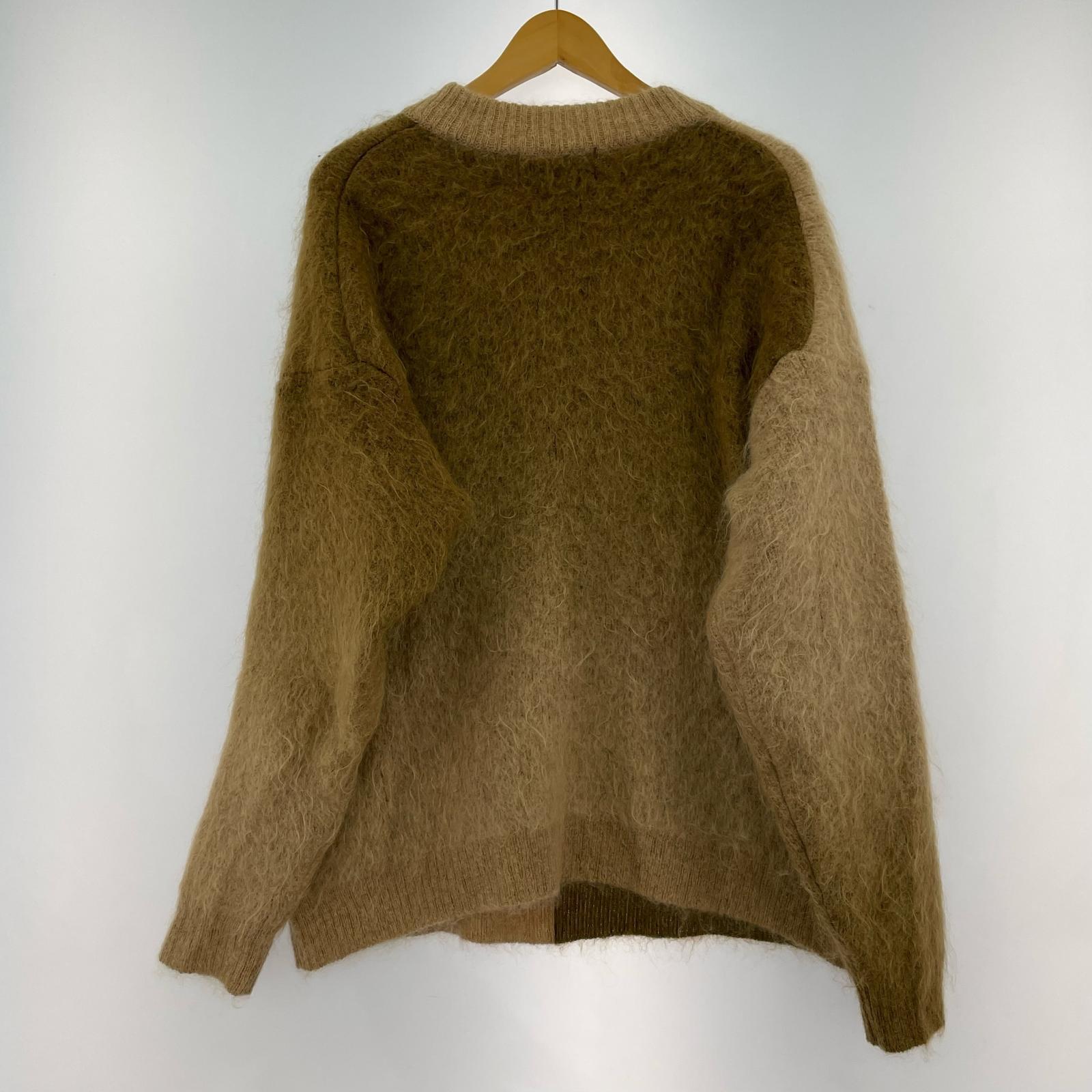 ニット Gradation mohair pullover (3) ブラウン