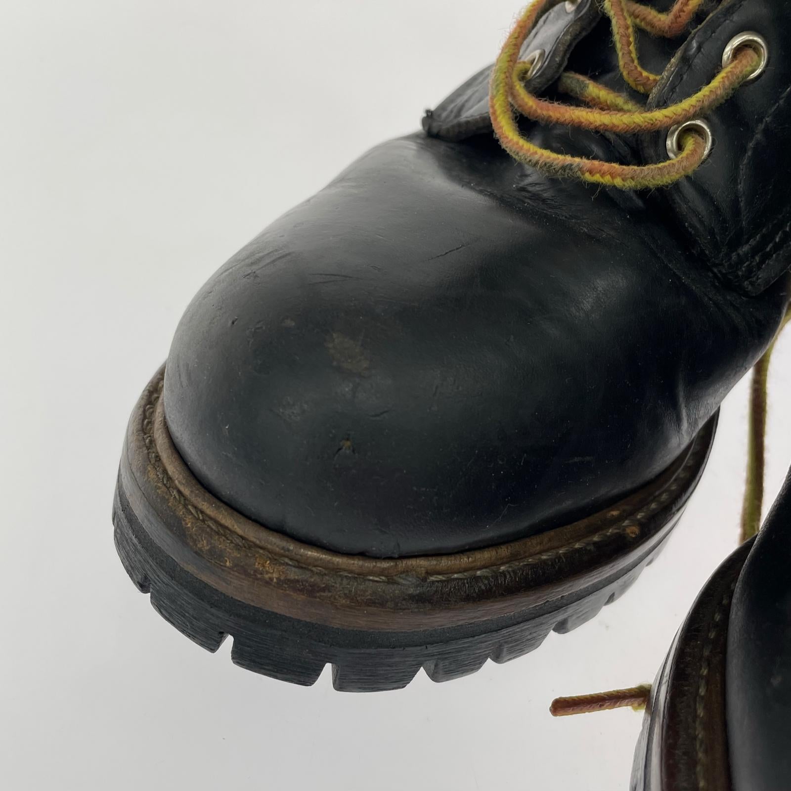 ブーツ RED WING ロガーブーツ 茶芯 (9.5D) ブラック