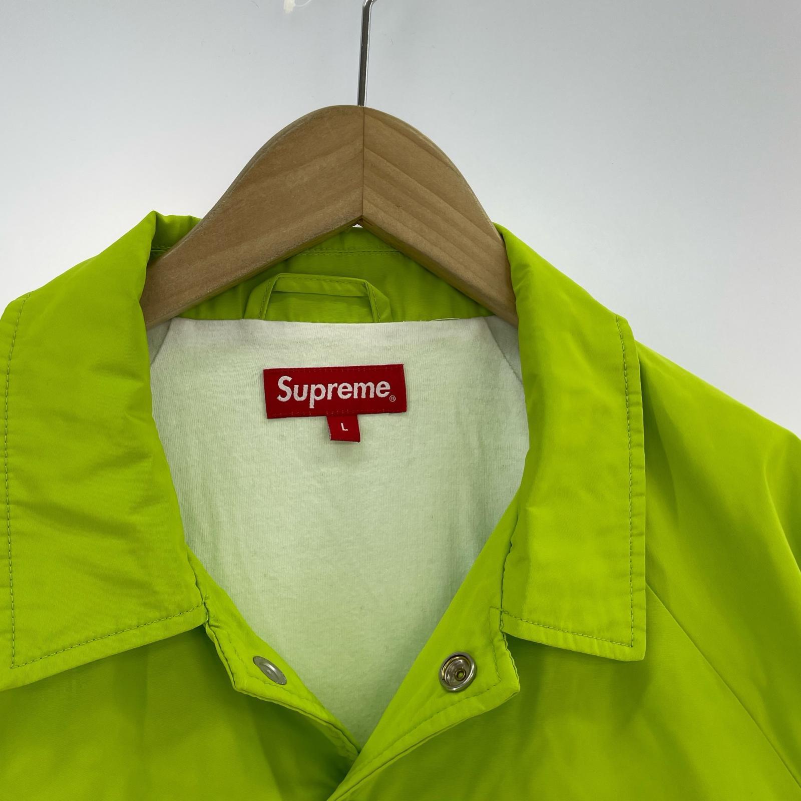 ジャケット supreme word famous coaches jacket L