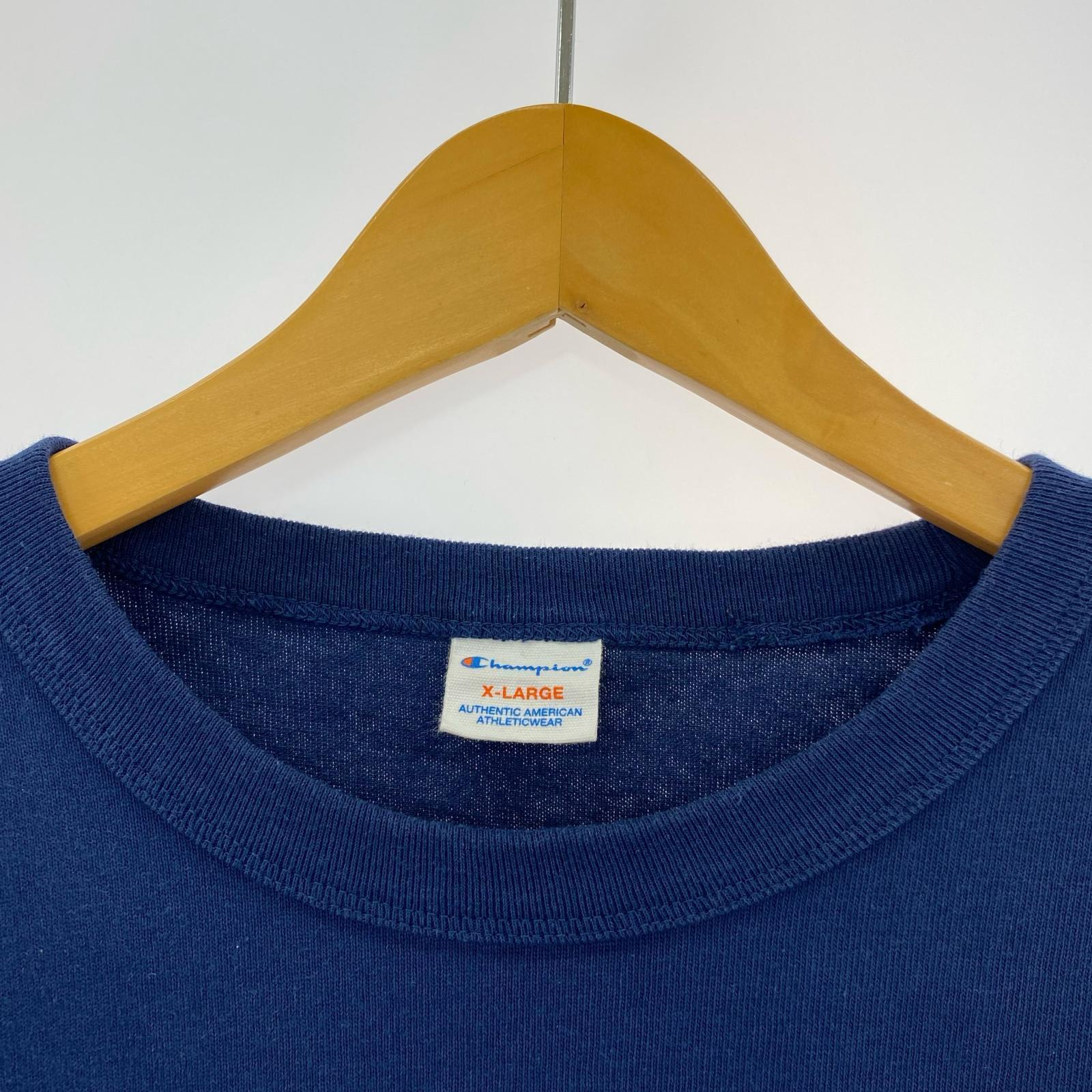 半袖Tシャツ ×SOPHNET. ロゴパッチ 青 (XL) ブルー