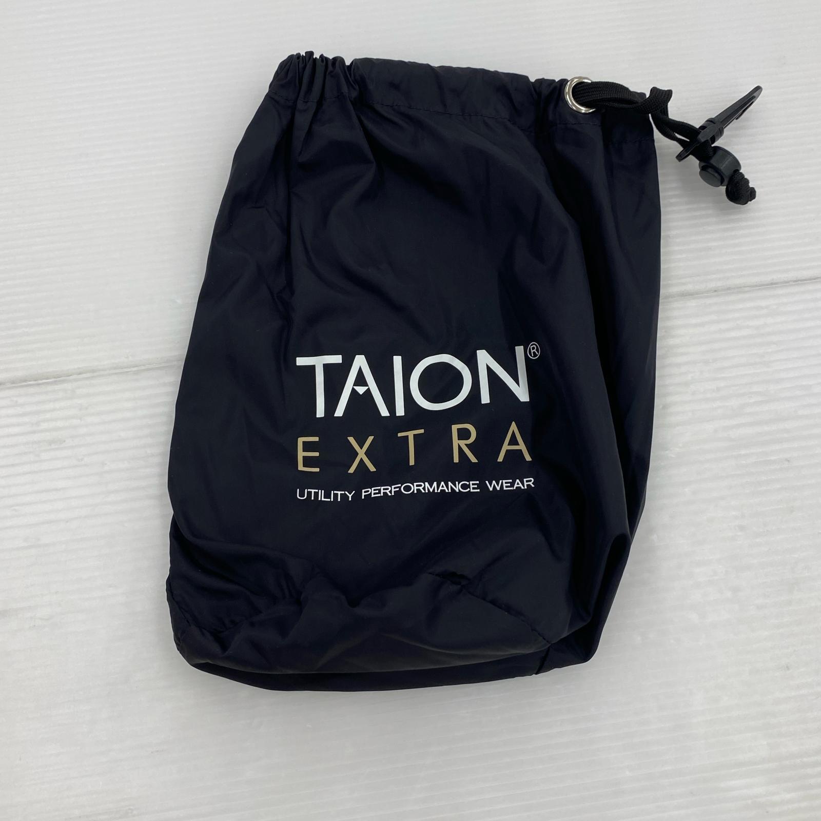 ダウンジャケット TAION EX-04A SET TYPE2 赤(XL) レッド