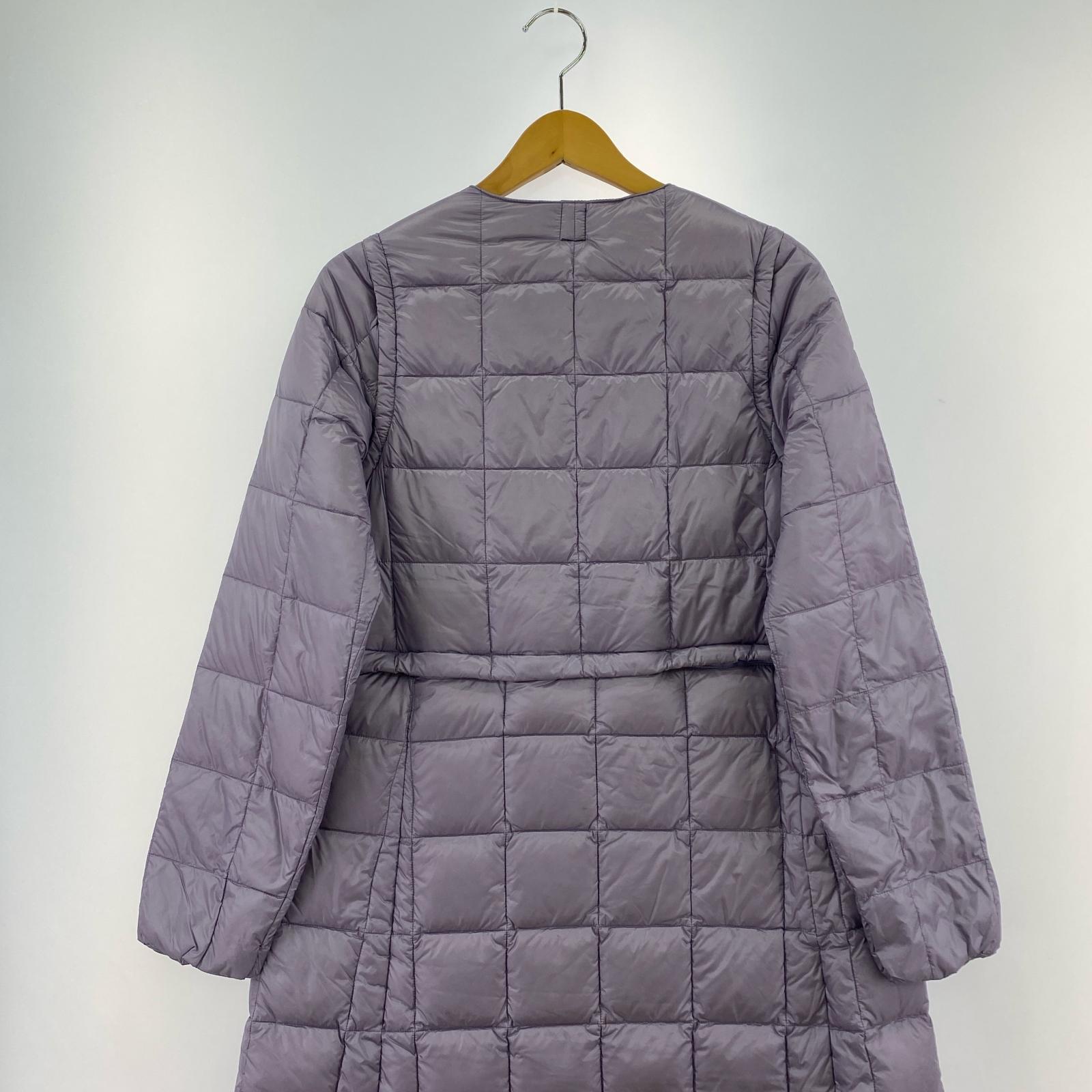 ダウンジャケット TAION EX-W042A+HEM05 SET TYPE2 紫(S) S パープル