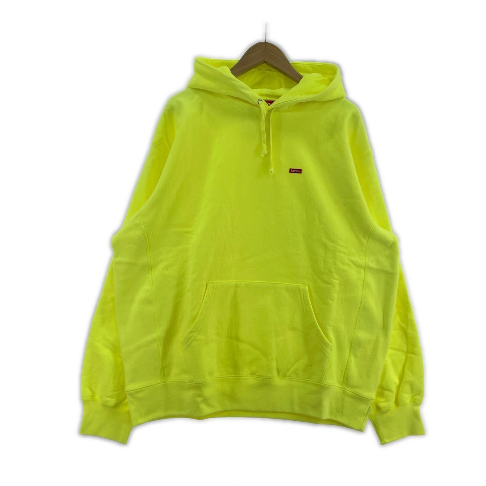 パーカー Supreme Small Box Hooded Sweatshirt Neon L L