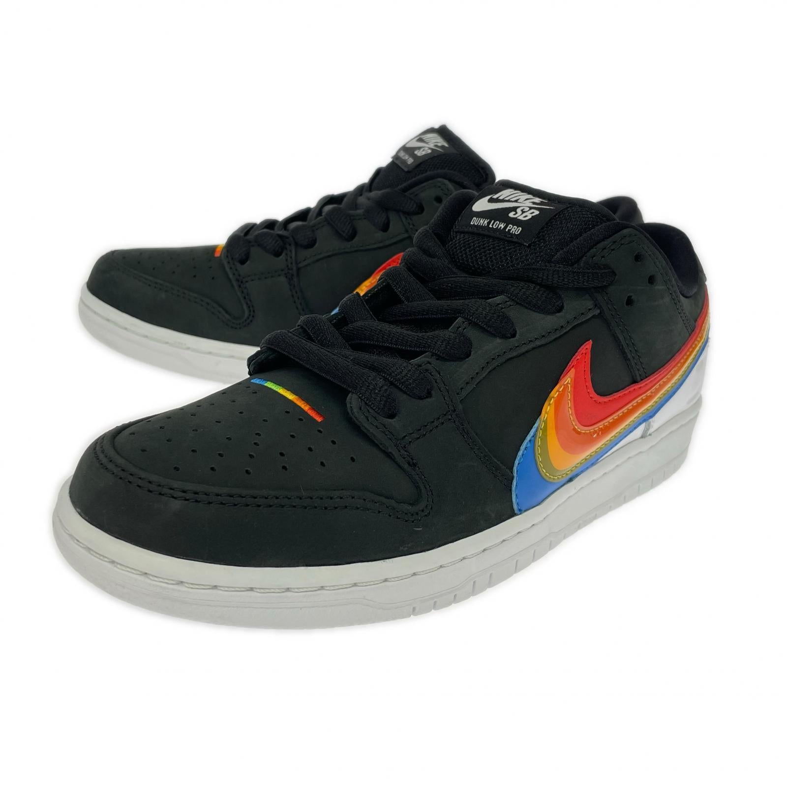 スニーカー NIKE SB DUNK LOW PRO QS POLAROID 26.5cm 26.5cm (US8 1/2 UK8 EU43) ブラック