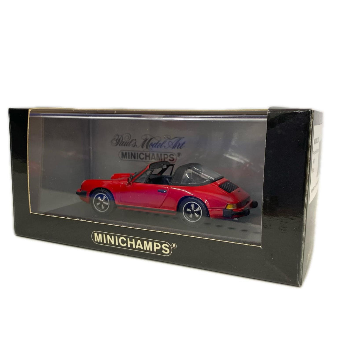 1/43 MINI CHAMPS Porsche 911 targa 1977 スケールカー