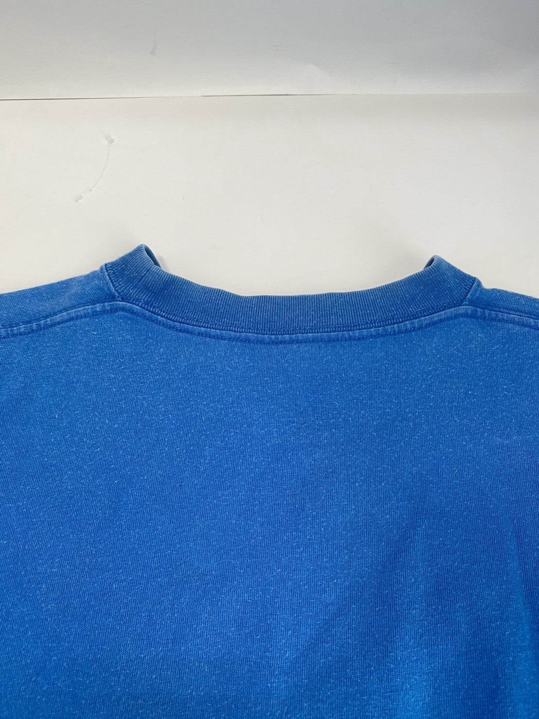 ロゴTシャツ 青 XS