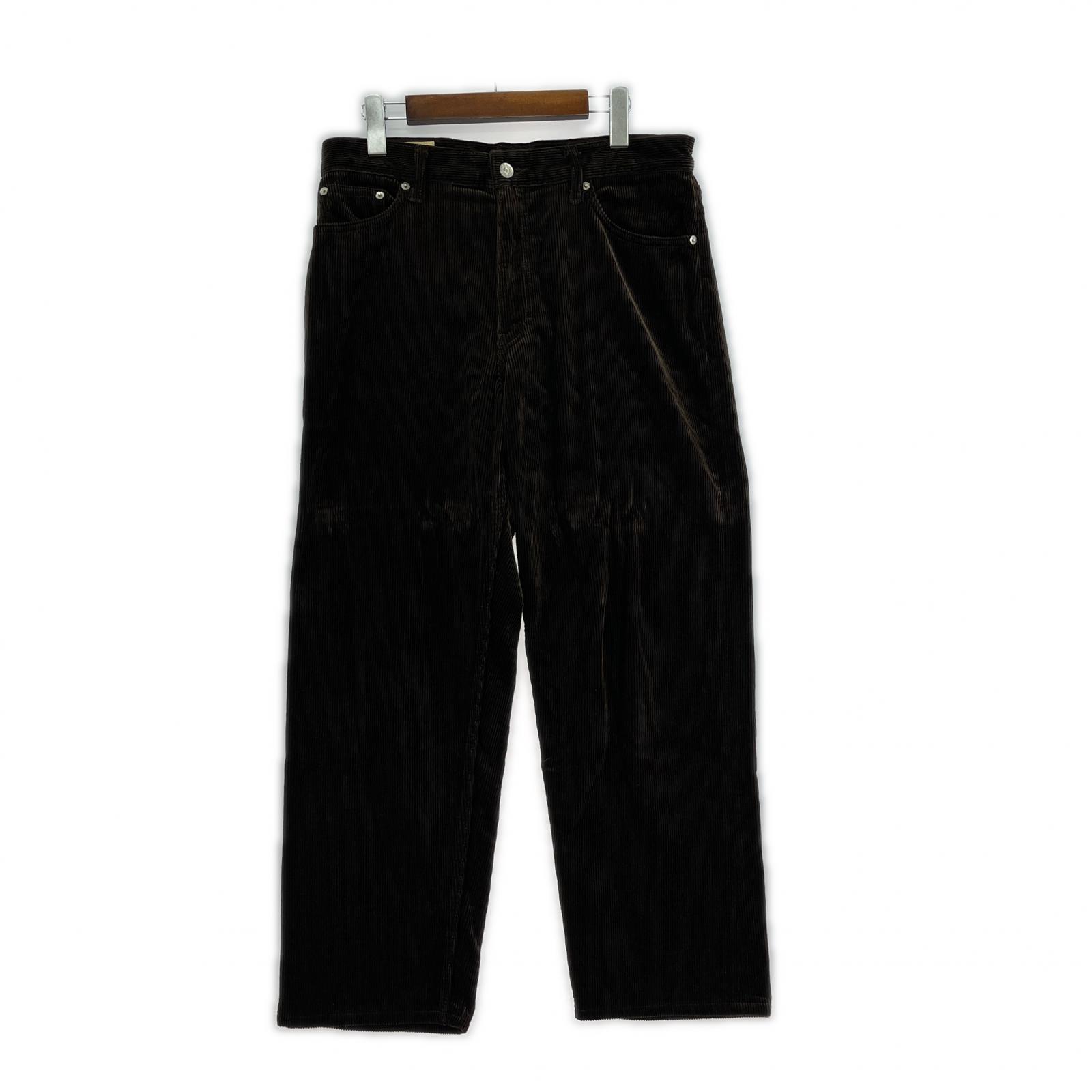 パンツ 23AW WIDE PANTS CORDYROY S S ブラウン