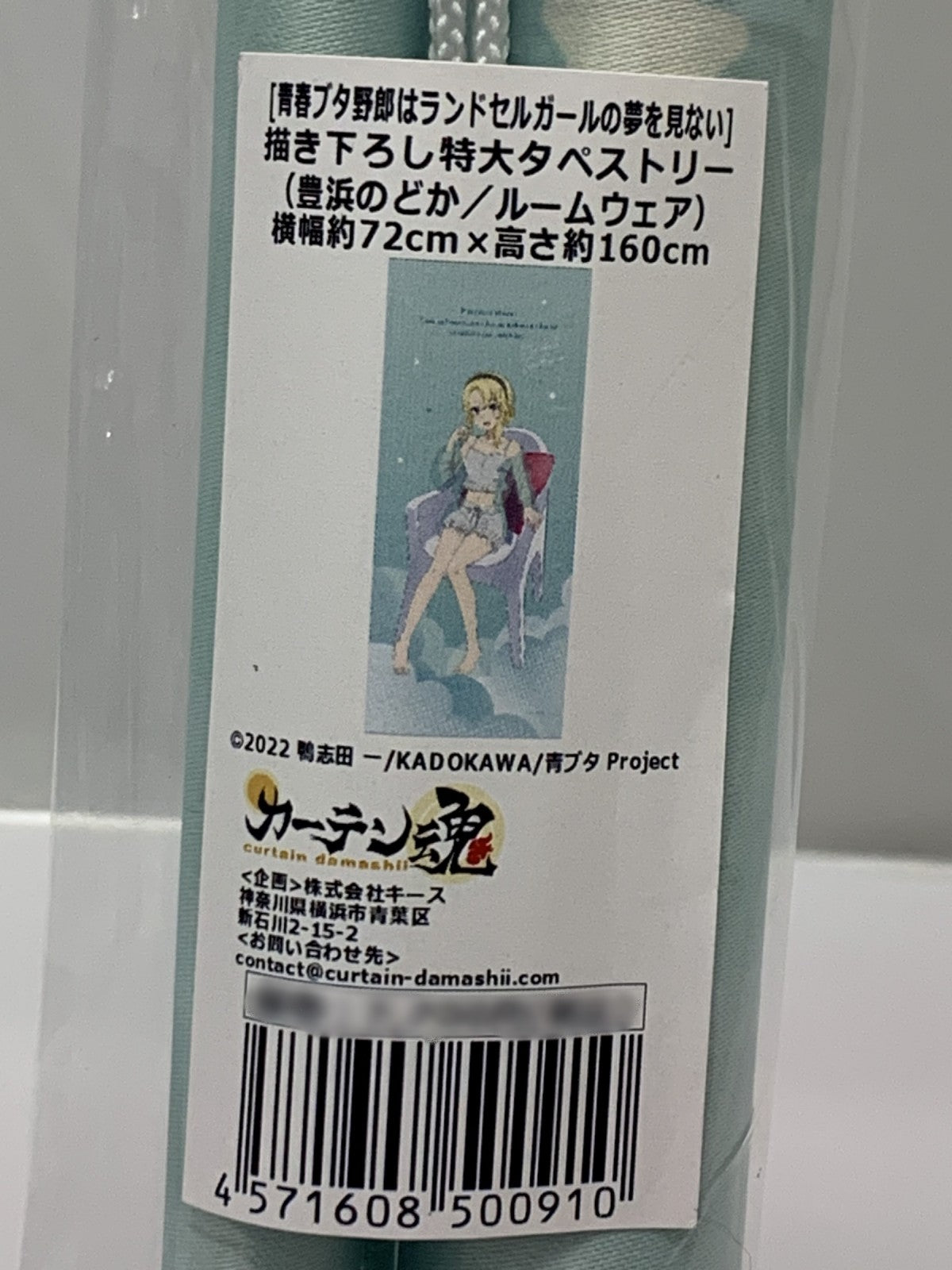 カーテン魂 青ブタ 特大タペストリー フィギュア/グッズ