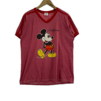 半袖Tシャツ Velva Sheen 90s MICKEY tee L ホワイト