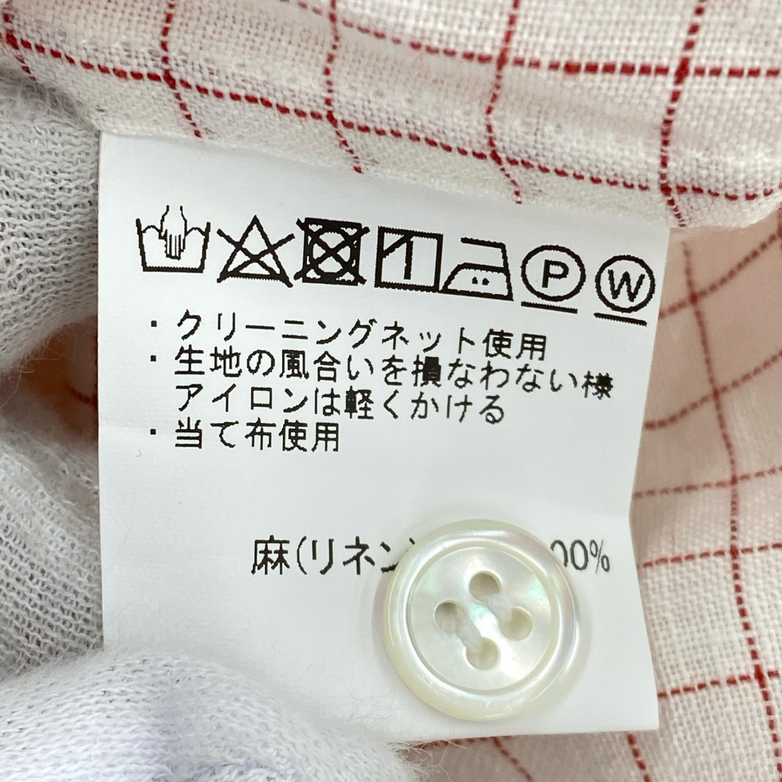 半袖シャツ ゴーシュリネンシャツ