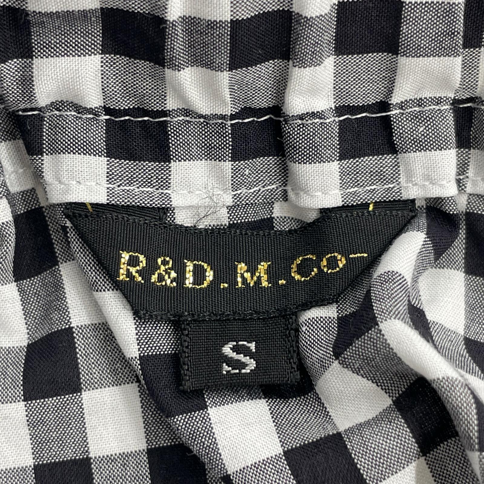 ロングスカート r&d.m.co-ギンガムチェックスカート S