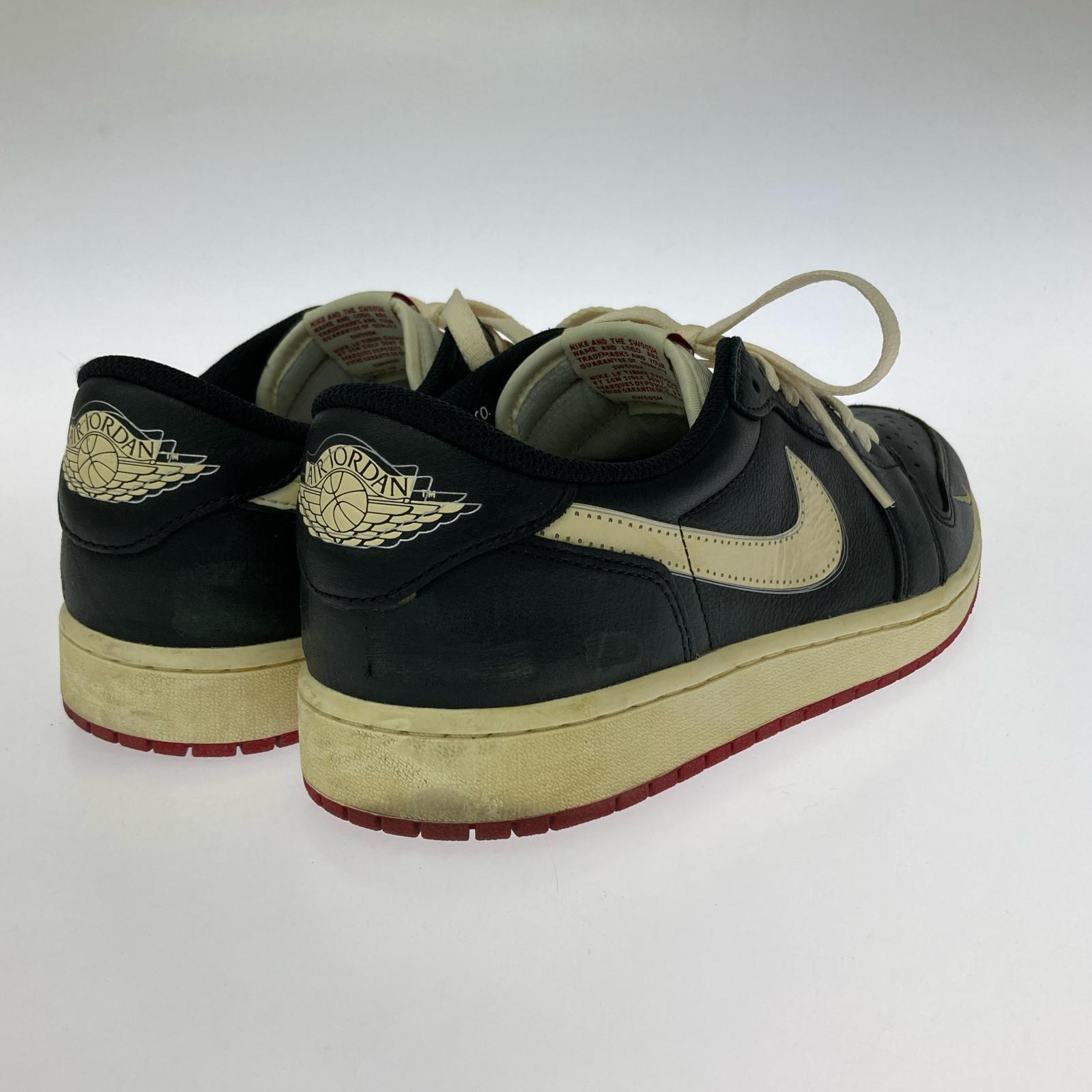 スニーカー NIKE AJ1 Retro Low OG × Nigel Sylvester 30cm (US12 UK11 1/2 EU50) ブラック