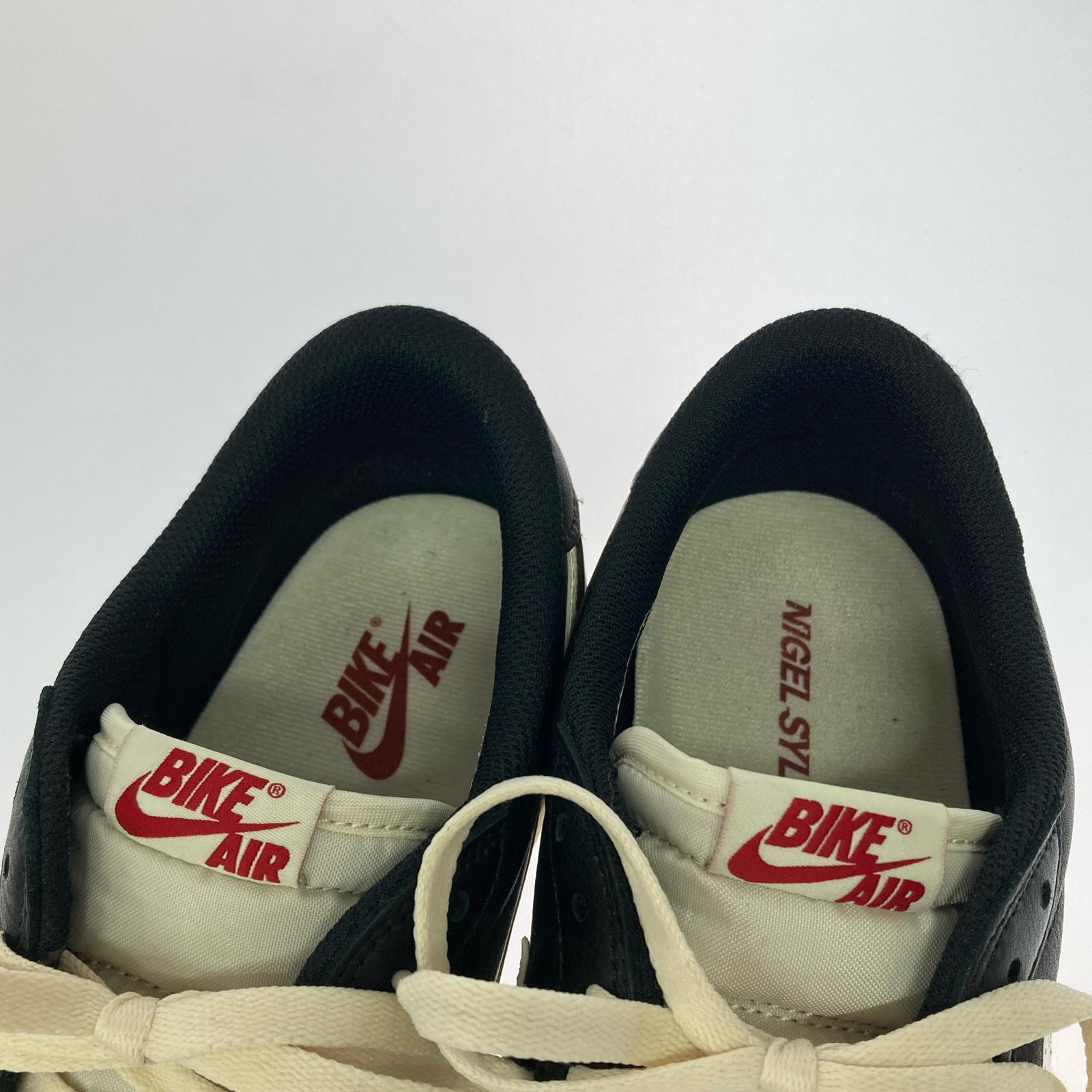 スニーカー NIKE AJ1 Retro Low OG × Nigel Sylvester 30cm (US12 UK11 1/2 EU50) ブラック