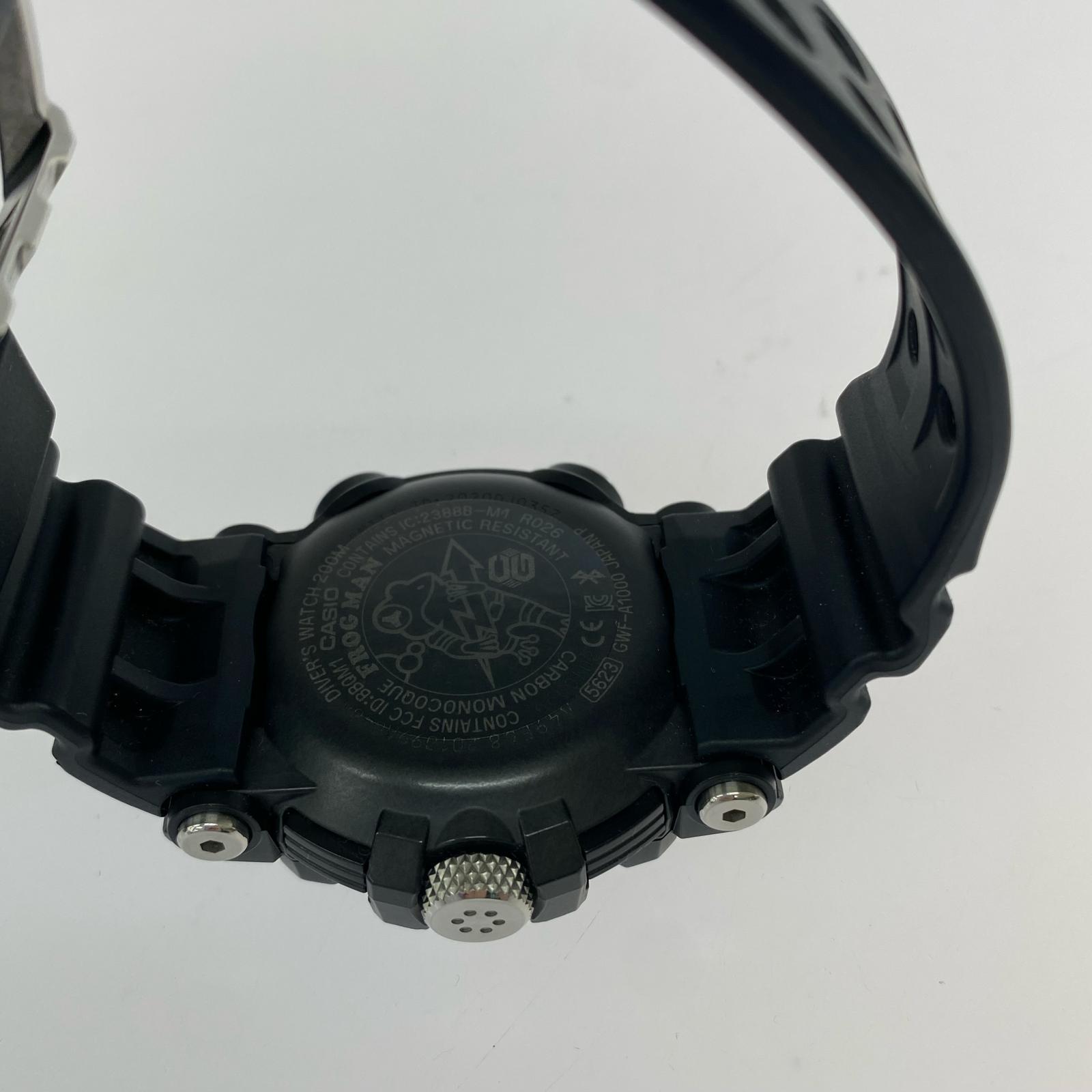 腕時計 MASTER OF G FROGMAN GWF-A1000 ブラック