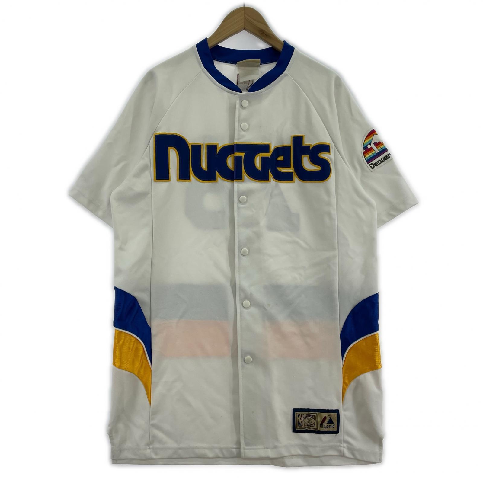 半袖シャツ 90s NBA NUGGETS 白 ホワイト