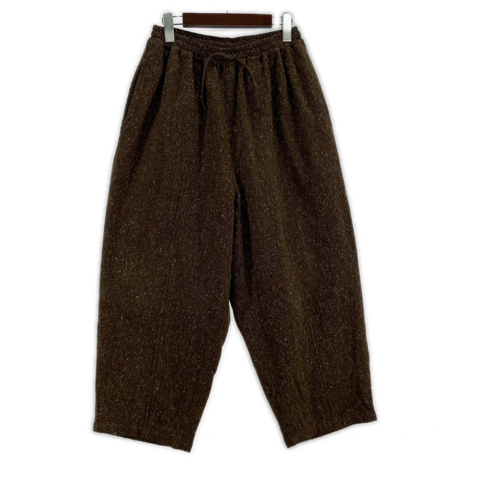パンツ refomed FORMAN WIDE PANTS 1 ブラウン