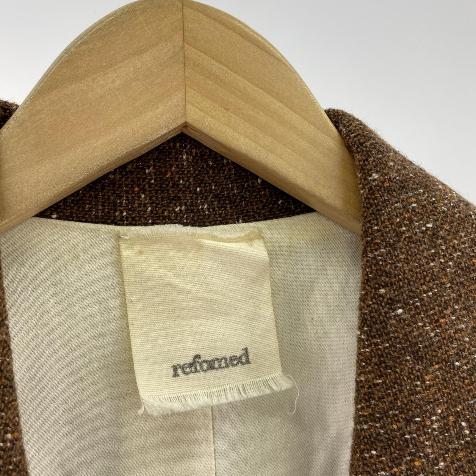 ジャケット refomed 1 ブラウン
