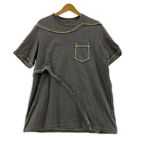 半袖Tシャツ YUKI HASHIMOTO CONTRAST LAYERED M グレー