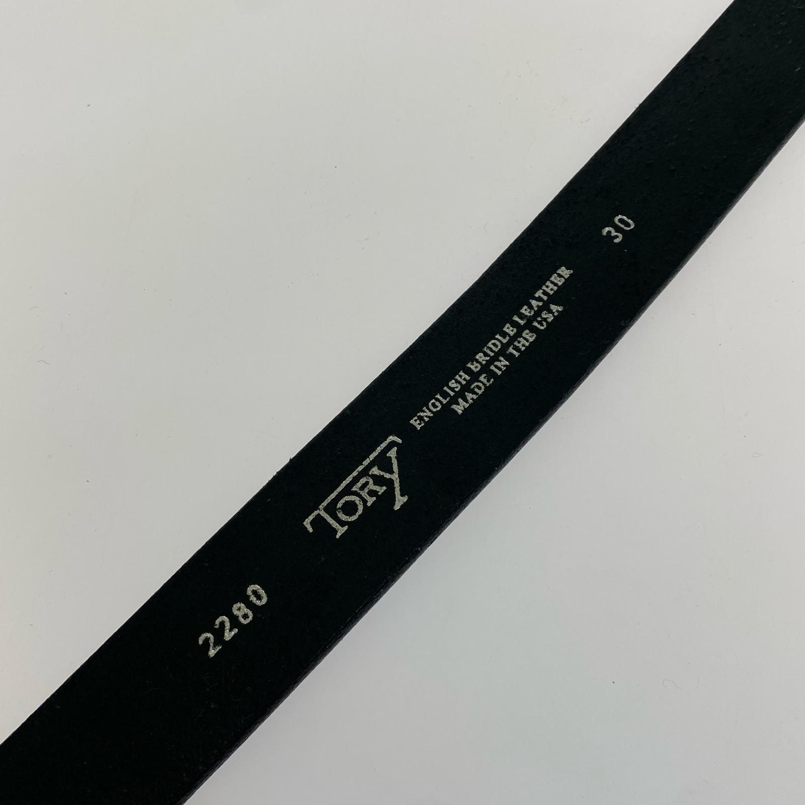 その他アクセサリー TORY LEATHER Bridle Leather PICK BELT ブラック