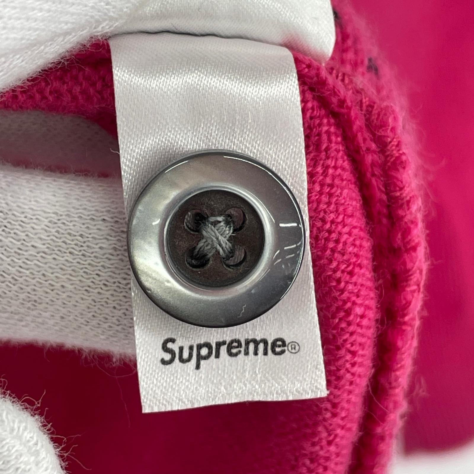 カーディガン Supreme 25ss Herringbone Cardigan ヘリンボーンカーディガン M ピンク M ピンク
