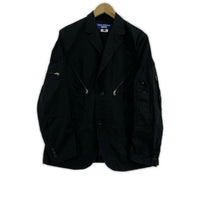 テーラードジャケット Zip Blazer Jacket BLK S S ブラック