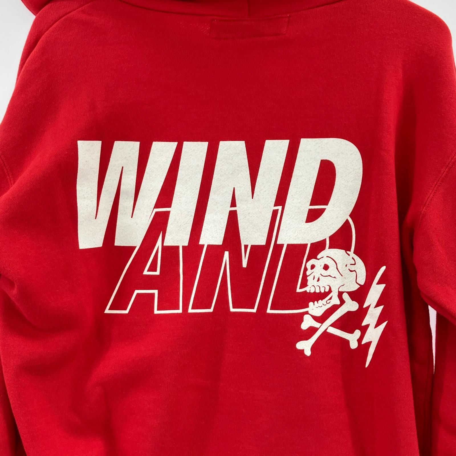 パーカー ×DEVILOCK Wing Logo Hoodie 赤 (S) S レッド